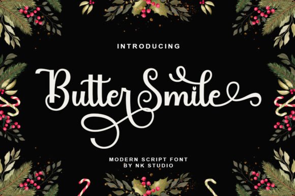 Butter Smile: The Perfect Script Font for Branding