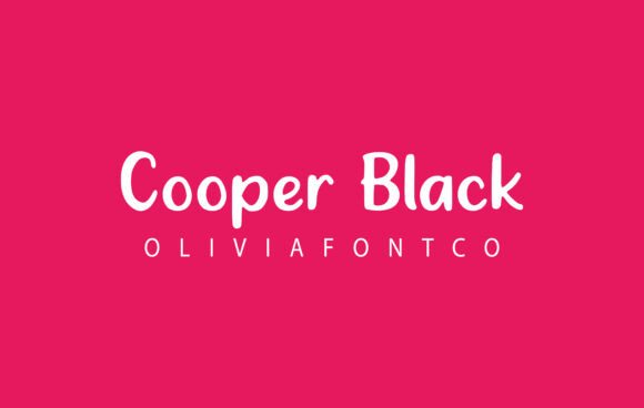Cooper Black: A Romantic Handwritten Typeface for Web