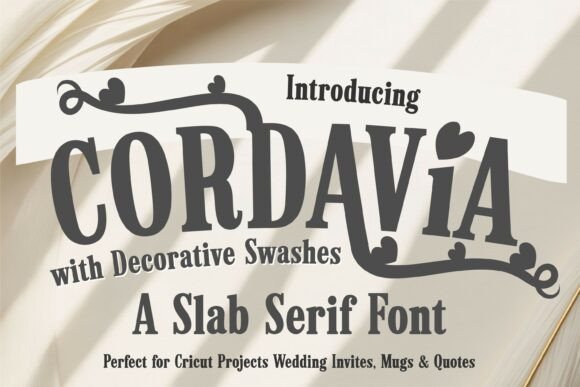 Cordavia Bold Swash Font for Campaign Design