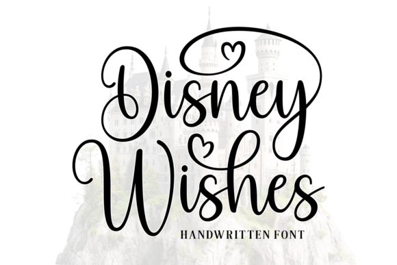 Disney Wishes Font for Magical Campaign Design