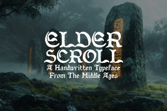 Elderscroll Typeface for Distinctive Branding