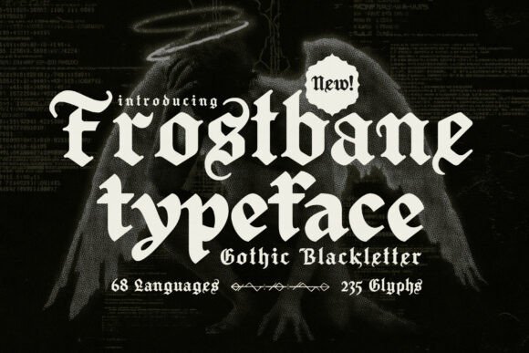 Frostbane Gothic Blackletter Typeface Review