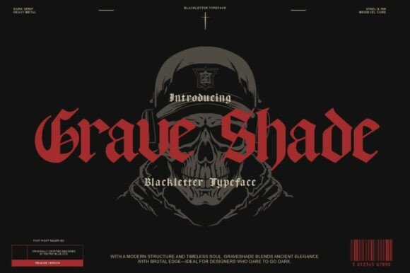 Grave Shade Typeface for Bold Campaigns