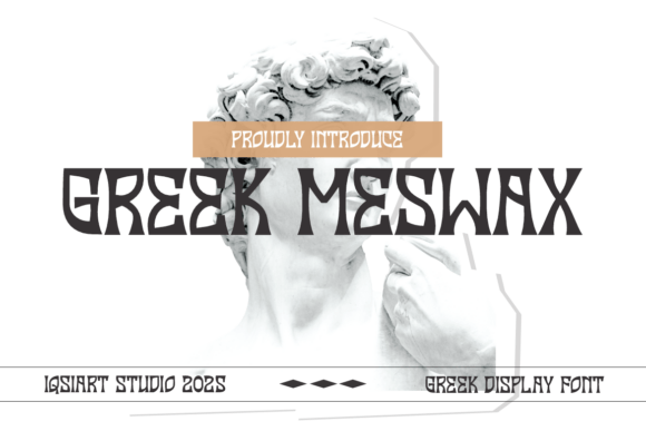 Greek Meswax: A Bold Display Font for Web Design