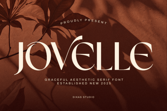 Jovelle Regular Typeface for Elegant Branding