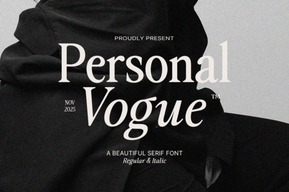 Personal Vogue Typeface for Luxury Branding