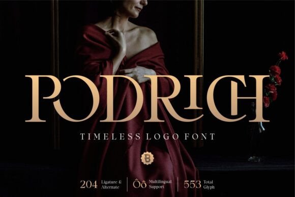 Podrich: The Elegant Serif for Timeless Branding