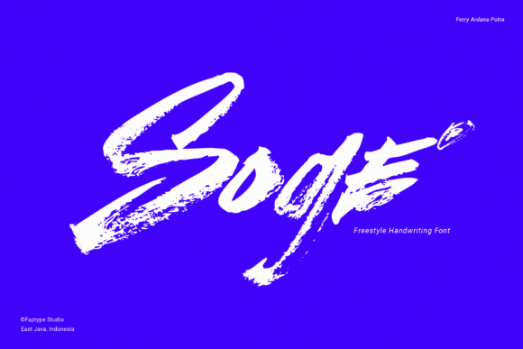 Soge: A Script Handwritten Font for Elegant Branding