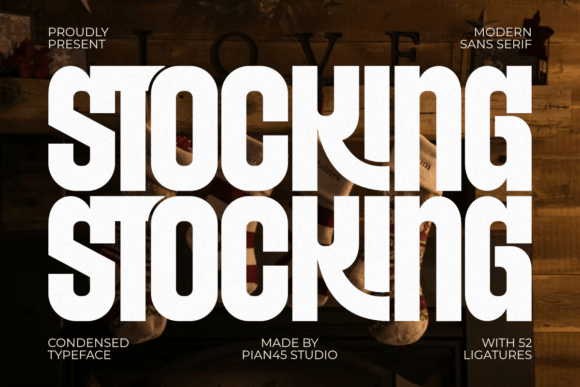 Stocking Font Review for Holiday Campaigns