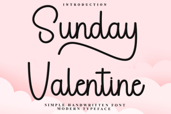Sunday Valentine: A Soft Script Handwritten Font for Web Design