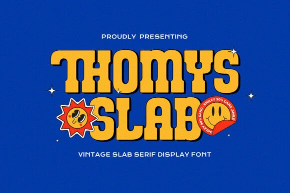 Thomys Slab: A Vintage Typeface for Modern Brands