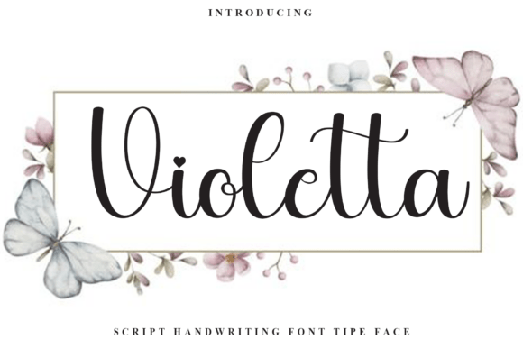 Violetta: Elegant Script Font for Makers