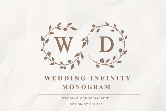 Wedding Infinity Monogram Typeface Review