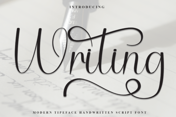 Writing Font: A Warm Script for Branding